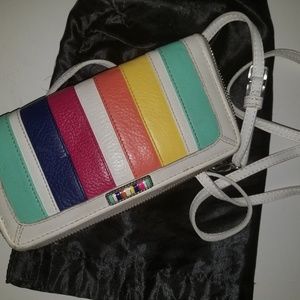 Brighton Multi-color Genuine Leather Wallet